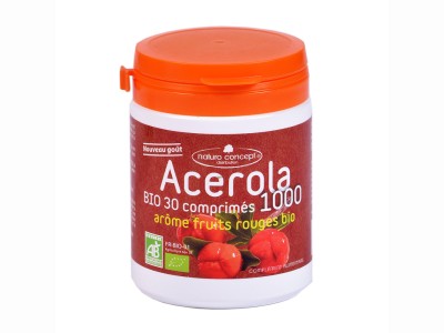 L'Herbier de Sophie - Acérola BIO - Naturo Concept - 30 comprimés
