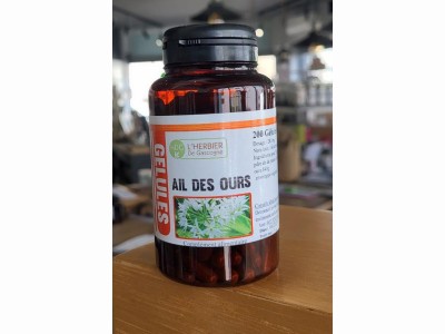 L'Herbier de Sophie - Ail des Ours -herbier de Gascogne -  en 200 gélules  280 mg