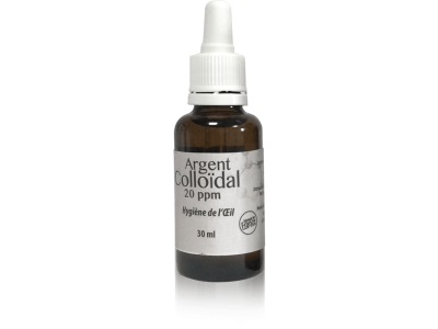 L'Herbier de Sophie - Argent Colloïdal 20 ppm - Hygiène de l'Oeil - 30 ml 