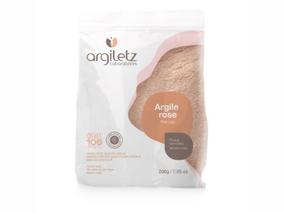 L'Herbier de Sophie - Argile Rose - Masque & Bain - Peaux sensibles - 200g 