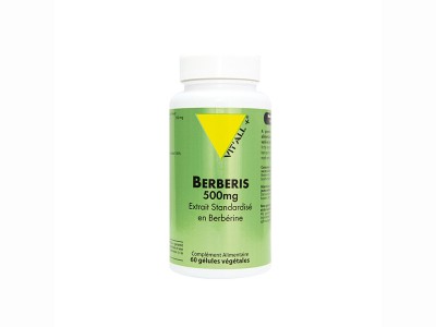 L'Herbier de Sophie - Berberis  500 mg - Vitall+ - 60 gélules végétales