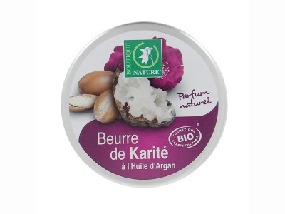L'Herbier de Sophie - Beurre de karité à l'huile d'argan BIO - Boutique Nature - 100ml