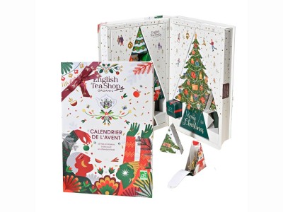 L'Herbier de Sophie - Calendrier de l'Avent Arbre de Noël Bio 25 sachets - Nature Expression