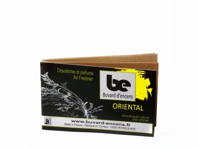 L'Herbier de Sophie - Carnet d'encens Oriental - 36 feuilles d'encens