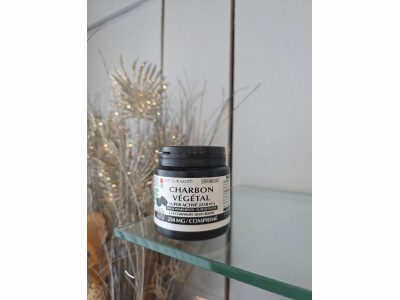 L'Herbier de Sophie - Charbon Végétal - Vecteur Santé - 250mg  - 200 Comprimés