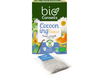 L'Herbier de Sophie - Cocooning BIO - BioConseils - 20 sachets filtres