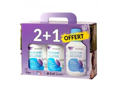 L'Herbier de Sophie - Coffret Silicium aquasilice-Source végétale-3x500ml