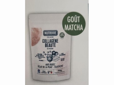 L'Herbier de Sophie - Collagène Beauté - Nutrivie - 200 gr - poudre Matcha