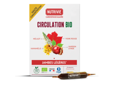 L'Herbier de Sophie - Complexe circulation Bio-20 ampoules-nutrivie 