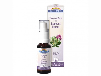 L'Herbier de Sophie - Complexe Examens Etudes - Spray - Biofloral - 20 ml
