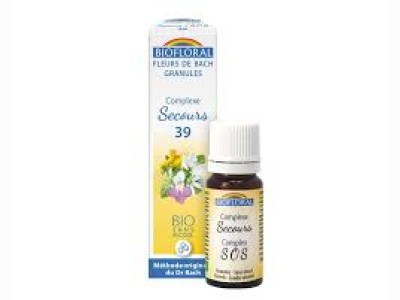 L'Herbier de Sophie - Complexe secours N°39 - Granules - Biofloral - 10 ml