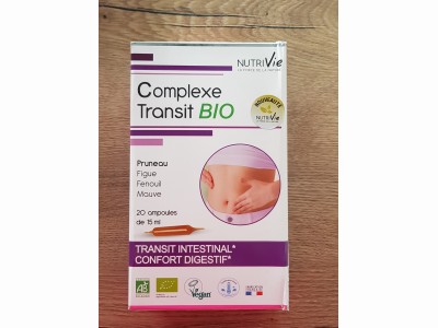 L'Herbier de Sophie - Complexe Transit Bio-20 ampoules 15 ml-Vegan-NutriVie