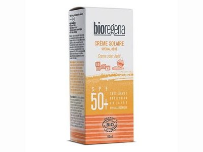 L'Herbier de Sophie - Crème solaire spécial bébé SPF 50+ - Bioregena - 40 ml