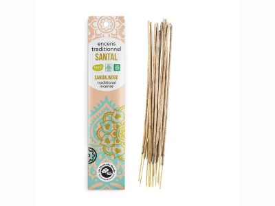 L'Herbier de Sophie - Encens haute tradition Santal suprême - Aromandise - 20 bâtonnets