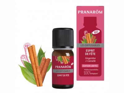 L'Herbier de Sophie - Esprit de fête BIO - Pranarom - 10ml
