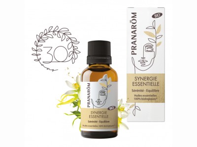 L'Herbier de Sophie - Essentielle synergie BIO - Sérénité et équilibre - Pranarom - 30 ml