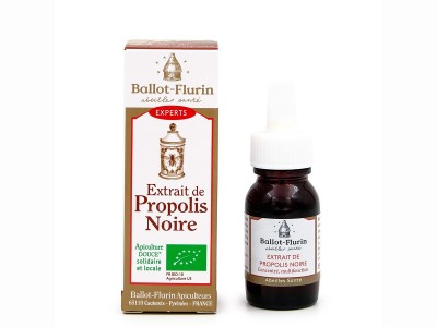 L'Herbier de Sophie - Extrait de propolis noire BIO - Ballot Flurin - 15 ml