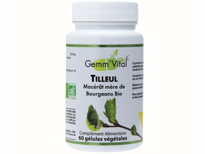 L'Herbier de Sophie - Gemm'vital - Tilleul BIO - 60 gélules végètales 
