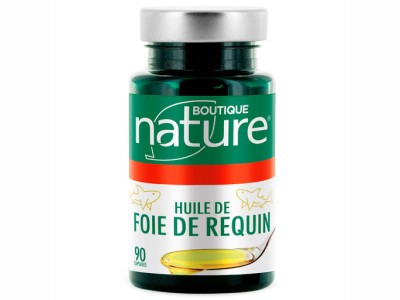 L'Herbier de Sophie - Huile de foie de requin - Boutique Nature - 90 capsules