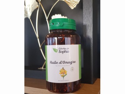 L'Herbier de Sophie - Huile de Onagre Bio- L'Herbier de Gascogne - 200 capsules