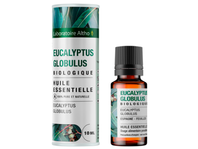 L'Herbier de Sophie - Huile essentielle d'Eucalyptus Globulus BIO - Altho- 10 ml