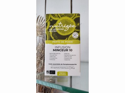 L'Herbier de Sophie - Infusion minceur 10  - Nutrigée - 30 sachets fraicheur