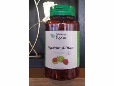 L'Herbier de Sophie - Marron d'Inde BIO - L'Herbier de Gascogne - 200 gélules