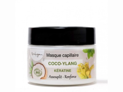 L'Herbier de Sophie - Masque capillaire BIO / Coco - Ylang - Aquasilice - 250 ml