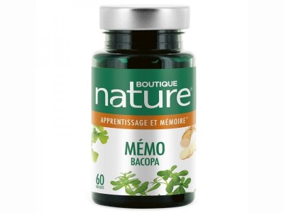 L'Herbier de Sophie - Mémo Bacopa - Boutique Nature - 60 gélules