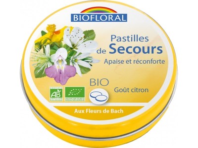 L'Herbier de Sophie - Pastilles de secours BIO jour - 50g