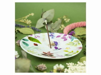 L'Herbier de Sophie - Porte encens coupelle Eden - Aromandise