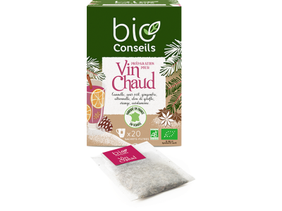 L'Herbier de Sophie - Préparation pour Vin Chaud - BioConseil - 20 sachets filtres