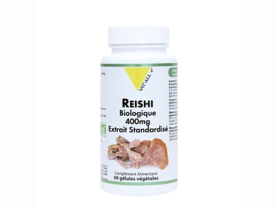 L'Herbier de Sophie - Reishi Bio 400 mg - Vit'all+ 60 gélules végétales