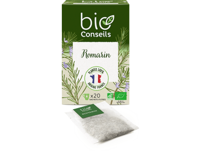 L'Herbier de Sophie - Romarin BIO - BioConseils - 20 sachets filtres