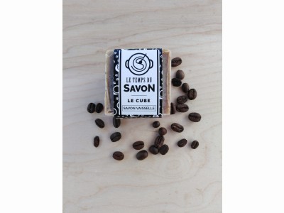 L'Herbier de Sophie - Savon vaisselle Le Cube - Le temps du savon - 110 g