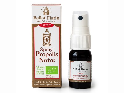 L'Herbier de Sophie - Spray propolis noire BIO - Ballot Flurin - 15 ml