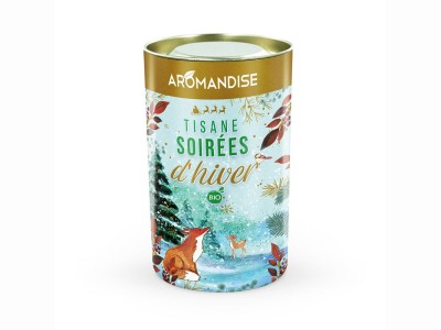 L'Herbier de Sophie - Tisane soirées d'hiver BIO - Aromandise - 100g