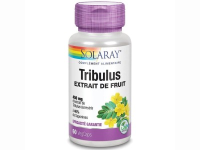 L'Herbier de Sophie - Tribulus -extrait de fruit 450 mg - Solaray - 60 capsules 