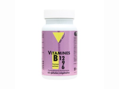L'Herbier de Sophie - Vitamine B 12 B9 B6 - vitall+ - 60 gélules végétales