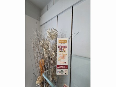 L'Herbier de Sophie - Vitamine D3 K2 Spray 1000 UI - Nutrivie - Spray 15 ml