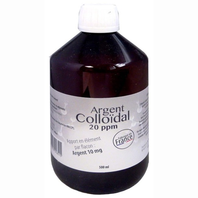 Argent Colloïdal  20PPM - Dr. Theiss - 500 ml