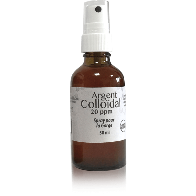 Argent Colloïdal 20 ppm - Spray pour la Gorge - Dr. Theiss - 50ml 