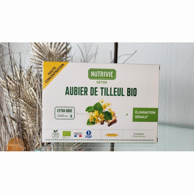 Aubier de Tilleul BIO - Nutrivie - 20 ampoules