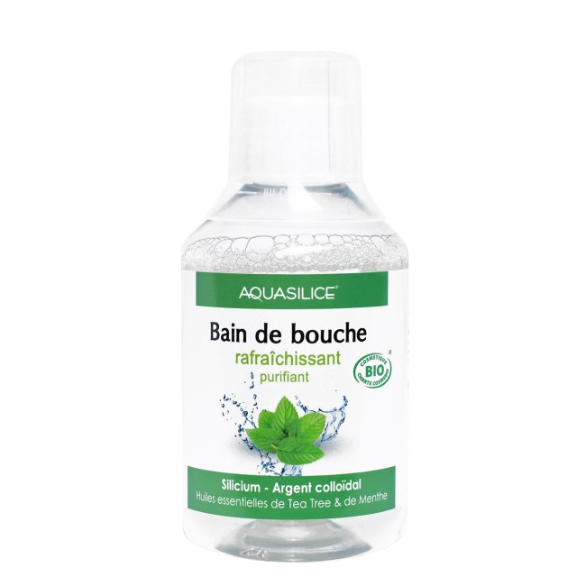 Bain de bouche bio - Aquasilice-200 ml