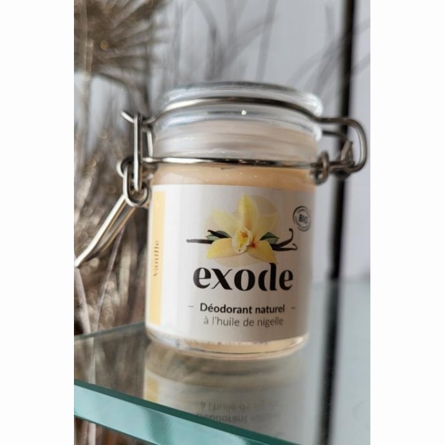 Baume Déodorant -EXODE- Vanille - pot de 30 gr