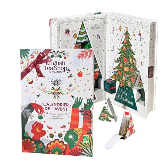 Calendrier de l'Avent Arbre de Noël Bio 25 sachets - Nature Expression
