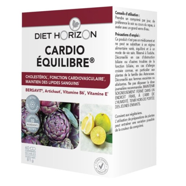 Cardio Equilibre -Diet Horizon - 60 comprimés