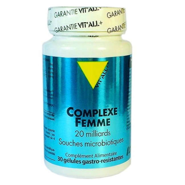 Complexe femme - Vitall+ - 30 gélules gastro-résistantes 