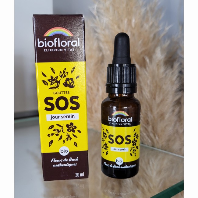 Complexe secours  jour - Compte-Gouttes - Biofloral - 20 ml