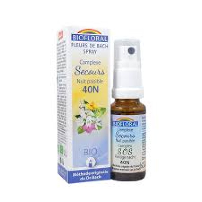 Complexe secours nuit paisible - Spray - Biofloral - 20 ml